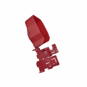 Couvercle d'extrémité de batterie Honda 32418-T6A-300 en plastique rouge pour Elysion Odyssey Accord - Product Image 3