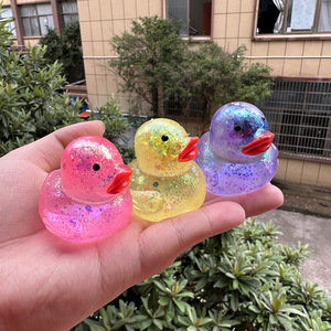 Jouet Squishy Classique Populaire en Maltose, Balle Colorée en Forme de Canard, Anti-Stress, Cadeau pour Enfants et Adultes, Jouets à Presser Contre la Fatigue - Product Image 2