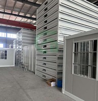Maison pliante, conteneur mobile, salle de classe préfabriquée avec certificat CE, conteneur de bureau fourni par l'usine