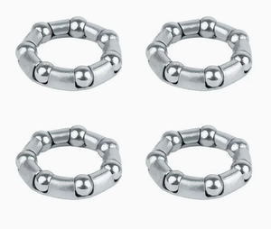 Lot de 4 supports de roulement à billes en acier au carbone pour boîtier de <span class=keywords><strong>pédalier</strong></span> arrière, fourche et <span class=keywords><strong>moyeu</strong></span> de vélo 1/4 1/8 3/8 3/16 5/16 - Product Image 2