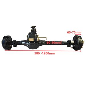 Zonsen/LONCIN tương thích đầy đủ nổi phanh trục Kit mô hình 1174/1194 EV phía sau trục lắp ráp 400cc tối đa 180-220mm Hub nhiệm vụ nặng nề - Product Image 2