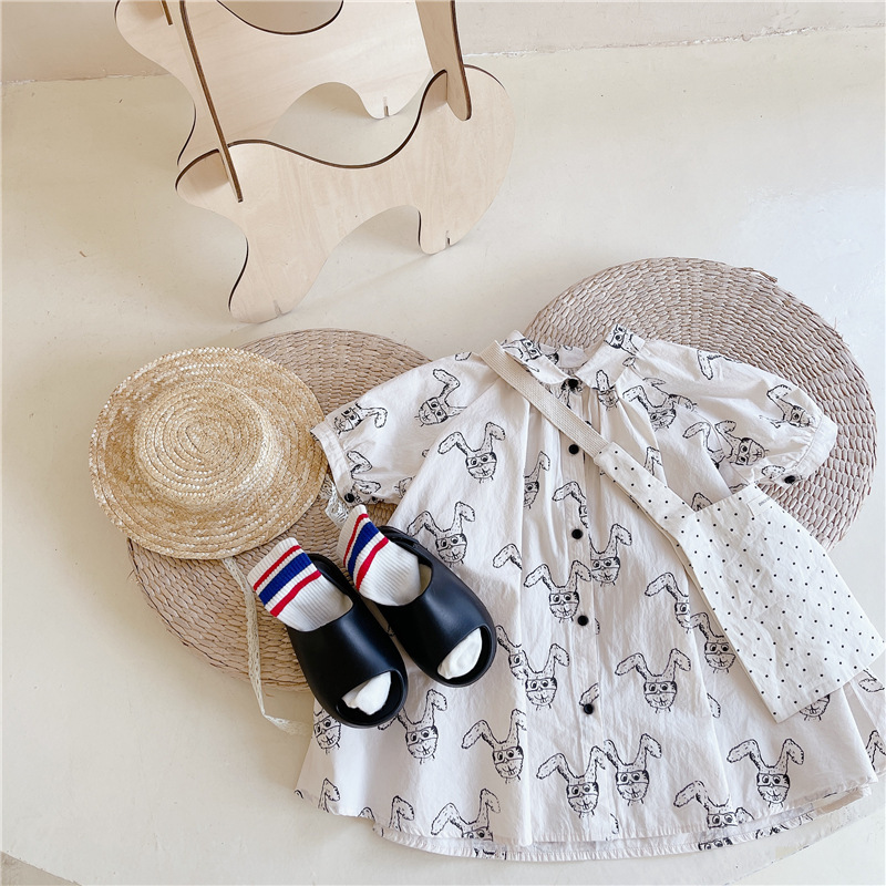 2022 Summer New Girls Dress Cartoon