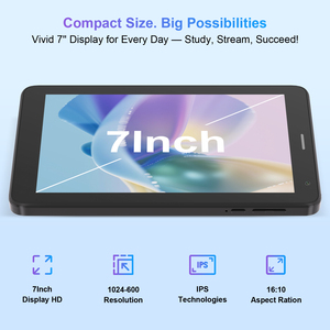 Tablette professionnelle C Idea Wholesale ODM/OEM, tablette PC 7 pouces Android, 8 Go de RAM, 256 Go de ROM, pour usage professionnel et divertissement - Noir - Product Image 3