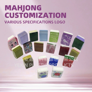 Fichas de Mahjong Acrílicas Modernas de Lujo Personalizadas, Acabado Mate, 30x23x13mm, Uso en Interiores, Impresión de Logotipo Personalizado para Juegos de Mesa Promocionales - Product Image 4