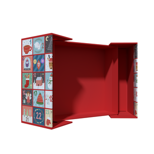 Boîte mystère vide personnalisée 6 <span class=keywords><strong>8</strong></span> 12 24 <span class=keywords><strong>jours</strong></span> pour cookie chocolat boîte pour calendrier de l'avent de Noël - Product Image 3
