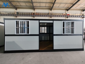 Casa Contenedor Plegable Personalizada, Cabina Prefabricada Modular Portátil, Fácil Montaje para Campamentos de Construcción, Oficinas y Viviendas - Product Image 1