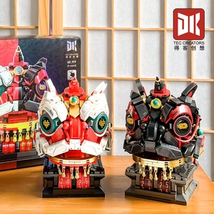 DEKE 717 ชุดตัวต่อเสริมพัฒนาการ รุ่น Cyber Awakening ปรับเปลี่ยนการแสดงออกได้หลากหลาย ของเล่นตัวต่อพลาสติก - Product Image 5