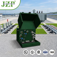 JZP Déploiement Rapide Utilitaire Grade 100-150kVA Monophasé Pad Monté Transformateur Prix Usine pour Alimentation en Zone