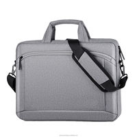 Sac à main pour ordinateur portable unisexe personnalisable, noir et blanc, sac d'affaires, personnalisable, imperméable, souple, avec fermeture éclair USB