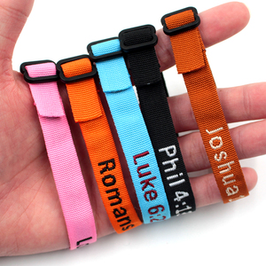 Braccialetto personalizzabile 6 pezzi WWJD che cosa farebbe gesù braccialetti di corda intrecciati fatti a mano protezione pregano braccialetto gioielli di ispirazione - Product Image 5