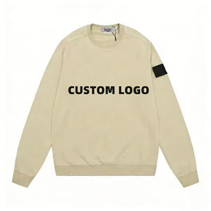 Sudadera de Cuello Redondo Extra Grande, de Algodón 100%, de Invierno, con Estampado Urbano, Unisex, con Logotipo Personalizado, de Fábrica OEM, de Lujo, para Hombre, Corte Regular - Product Image 4