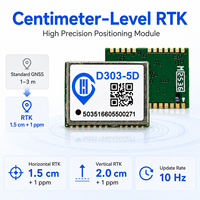 Módulo GPS GNSS de Doble Frecuencia D303-5D, Módulo de Posicionamiento de Alta Precisión RTK para UAV, Agricultura y Robótica