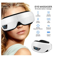 Meistverkaufter Faltbarer Typ-C Augenmassagegerät mit Wärmekompresse Vibrations-Augenmaske Entspannende Augenpflege Elektrisches Massagegerät als Geschenk