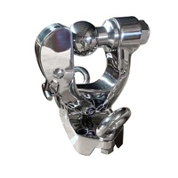 Alta qualidade 304 de aço inoxidável bola de engate de reboque gancho de reboque do carro de reboque bar fit para toyota landcruiser prado