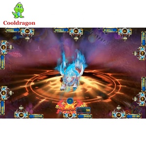 Table de jeu de pêche CoolDragon pour 8 joueurs, 86 pouces, série Ocean King 3, Leopard <span class=keywords><strong>Strike</strong></span> CD-001-059, prise US, version anglaise, métal - Product Image 6
