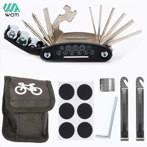 Bicycle Multi Tool Kit With Tire Repair Patches And Levers For Cycling Maintenance - Product Image 1
