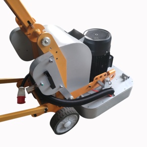 Máquinas rectificadoras de superficie redondas manuales pequeñas de bajo costo y mantenimiento automático para pulir pisos de concreto, terrazo y mármol - Product Image 3