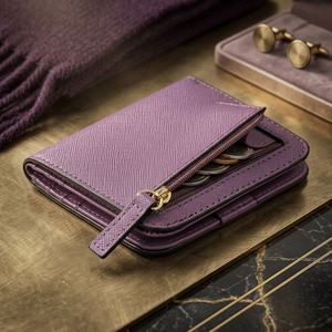 Bulk Italian PU Leather Ladies' <b>Wallets</b> Unique Vintage Design Cute Casual <b>Purse</b> with Zipper Closure Short Length <b>for</b> <b>Women</b> - Product Image 5
