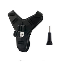 Support de fixation mentonnière pour caméra POV, adaptateur pour GoPro, DJI Action, Insta360 X Series, accessoires pour caméras sportives