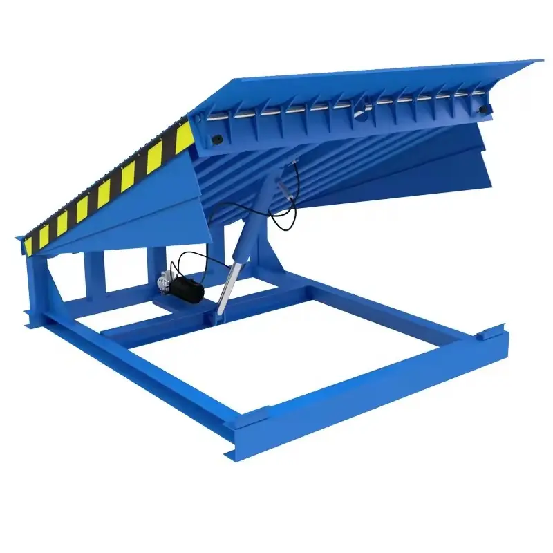 All'ingrosso 6/8/10 Ton di sollevamento idraulico tavolo di carico scarico Dock rampa manuale meccanico Dock livellatore