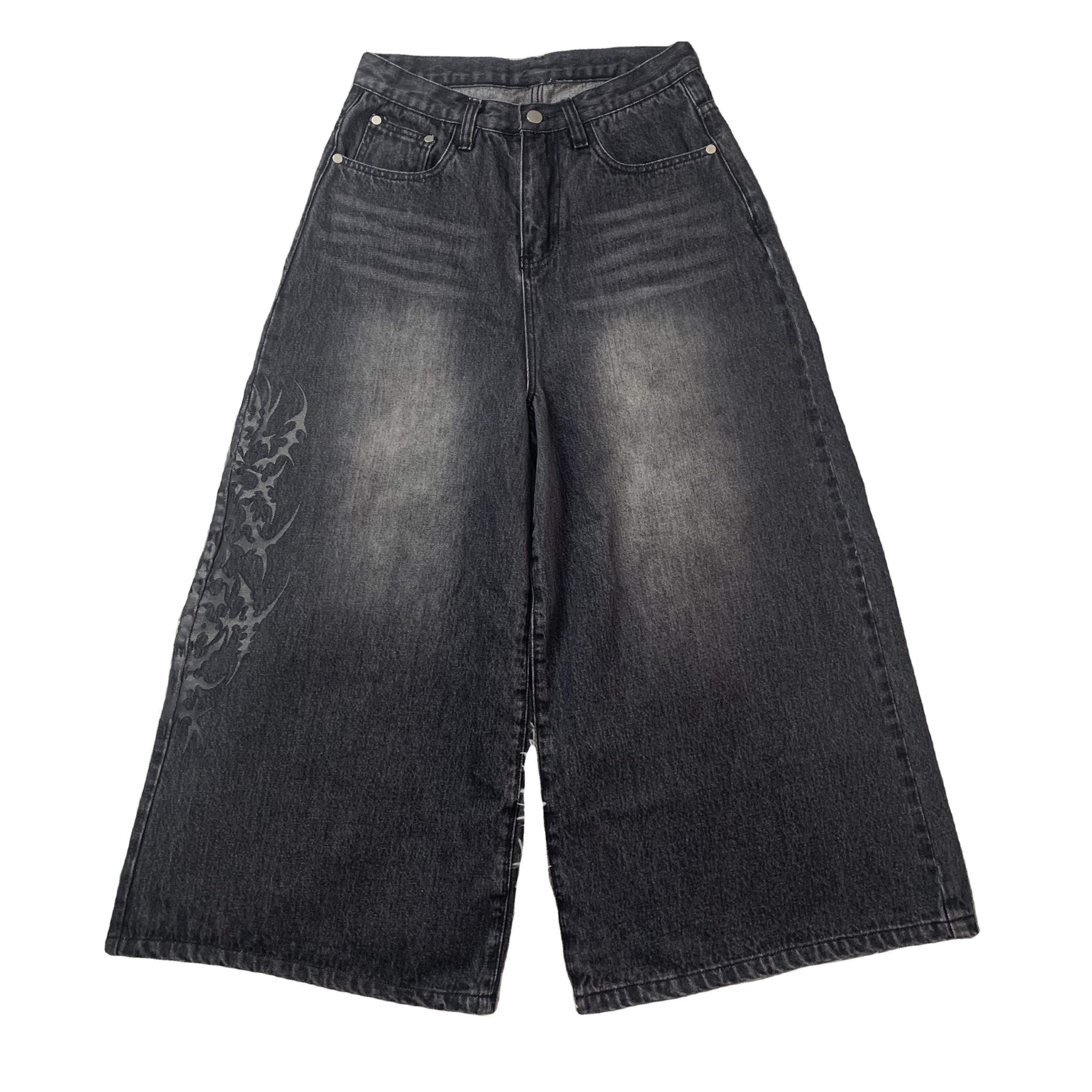 DENIMGUYS Men's Vintage Streetwear Baggy Denim Pants