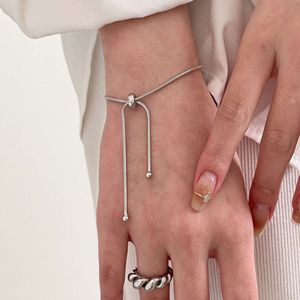 S925 Sterling Silver <b>Bracelet</b> <b>Adjustable</b> Pull Out Design For Women Everyday Wear - Product Image 3
