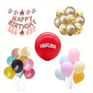 Globos Redondos Personalizados de Buena Calidad, Globos de Látex Publicitarios con Helio, Globos Impresos con Logotipo Personalizado - Product Image 3