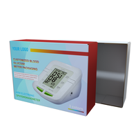 Tensiomètre électronique, produit médical, lecteur de glycémie, dispositif de santé, tensiomètre médical, boîte d'emballage