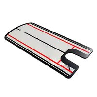 Espejo de Alineación de Golf Portátil de Acrílico, Entrenador de Swing de Golf, Accesorios de Ayuda para el Entrenamiento de Golf