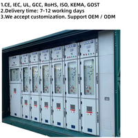 RMU 33 kV intérieur personnalisé sans SF6 en acier inoxydable IP67 étanche pour la distribution d'énergie et l'utilisation industrielle