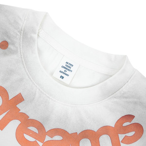 Camiseta de Algodón para Hombre, Corte Holgado, con Estampado de Letras, Cuello Redondo, Manga Corta, Estilo Tie Dye, para Primavera/Verano - Product Image 2
