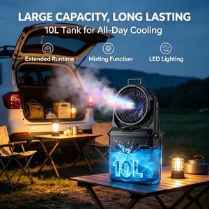 Nouveau ventilateur de camping 2026 – Ventilateur de refroidissement tendance - Product Image 4
