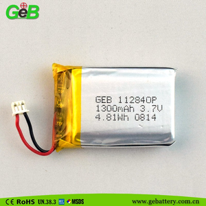 Sunlu — batterie lithium-ion rechargeable, 112840 v, 3.7 batteries polymère, fabrication, 1300 - Product Image 4