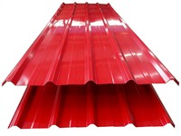0,12-3,0 mm Dicke ASTM-Standard Vorlackierte Aluminium-Zink-beschichtete Vollharte Wellblech-Dachplatte