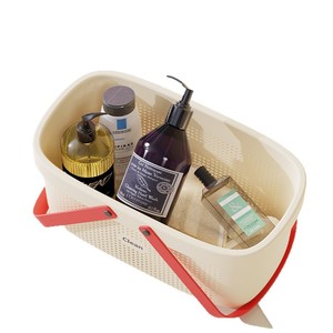 Bathroom <b>Portable</b> Bath Basket Rectangle With Handle For <b>Shower</b> Storage - Product Image 5