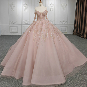 9952 Nouvelle robe de soirée formelle sexy à manches longues et col en V pour femmes, robe de bal de luxe personnalisée - Product Image 5