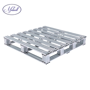 Paleta metálica apilable reversible de acero galvanizado de <span class=keywords><strong>tamaño</strong></span> personalizado <span class=keywords><strong>europeo</strong></span> gran oferta para almacenamiento en almacén Industrial - Product Image 6