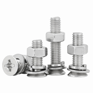 Juego de tornillos de cabeza plana cruzada de acero inoxidable 201 con junta y combinación de tornillos divididos M1.6 M2 M2.5 M3 M3.5 - Conjunto de tornillos - Product Image 5