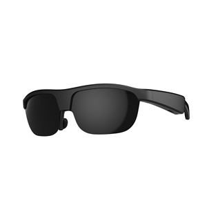 Lunettes de soleil polarisées tendance pour le cyclisme en plein air, écouteurs sans fil audio directionnels, commande par bouton-poussoir, lunettes intelligentes légères - Product Image 1