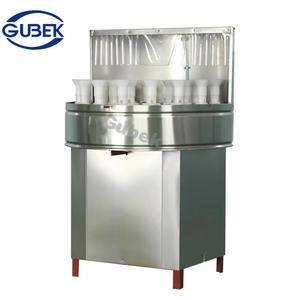 Petite machine à laver automatique de bouteille de bière de vin de jus de bureau - Product Image 4