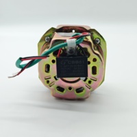 Motor Kipas Fase Tunggal Kecepatan Tinggi 50Hz 220V 2650-2800RPM 7115 7116 55W Efisiensi IE4 Kawat Aluminium Casing Besi