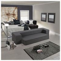 Fauteuil convertible Queen en mousse à mémoire de forme, lit futon pliable compressé de 8 pouces, canapé-lit pour chambre à coucher, salon, invités
