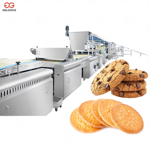 Ligne de production de biscuits industriels commerciaux entièrement automatique, machine à fabriquer des biscuits en forme d'ours panda, multi-spécifications, pour biscuits moelleux, durs et sodés - Product Image 4