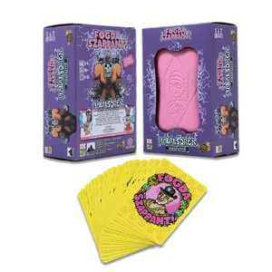 Cartes de jeu érotiques personnalisées pour Couple, cartes de jeu assorties prêtes à être imprimées avec boîte fabricant