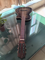 Ready to Ship High Quality Blue Black 39 Inch Geake Crossover Silent Guitar Premium Music Instrument