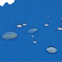 Imperméable à l'eau Résistant à la déchirure 600D x 600D Polyester Minimatt Oxford Tissu PU Revêtement Moto Vestes Cyclisme Porter Sacs Costumes