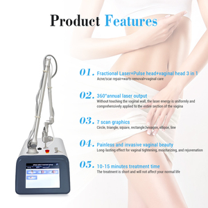 <span class=keywords><strong>Laser</strong></span> CO2 fractionné portable pour cicatrices d'acné, rajeunissement vaginal, machine à <span class=keywords><strong>laser</strong></span> CO2 fractionné pour le resurfaçage de la peau - Product Image 5