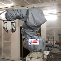 Penutup Pelindung Kain Robot Industri KUKA KR 4 R600 Anti Debu Tahan Air Tahan Api Anti-Statik Garansi 1 Tahun