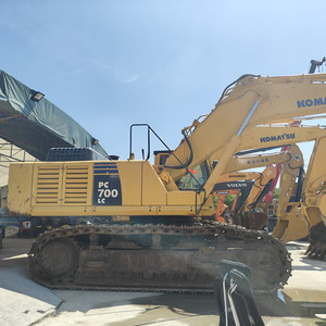 รถขุดตีนตะขาบขนาดใหญ่ Komatsu PC700LC มือสอง เครื่องยนต์ Cummins Yanmar รุ่นปี 2022 น้ำหนัก 70 ตัน ความจุบุ้งกี๋ 3.5 เมตร สำหรับงานหนักในเหมือง - Product Image 2