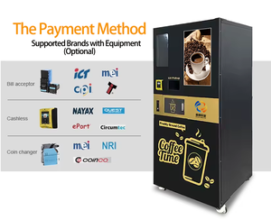 Machine à café Shanghai Miracle avec système <span class=keywords><strong>de</strong></span> paiement, distributeur automatique <span class=keywords><strong>de</strong></span> café Nescafé avec 4 sélections <span class=keywords><strong>de</strong></span> boissons chaudes - Product Image 4